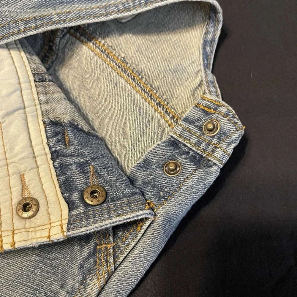 Target Baby Genuine Oshkosh Overall Light Denim Straps 2T - Picture 8 of 10